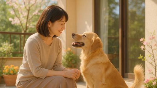 今そばにいる子と目を見つめ合う、春の日差しの中の奇跡